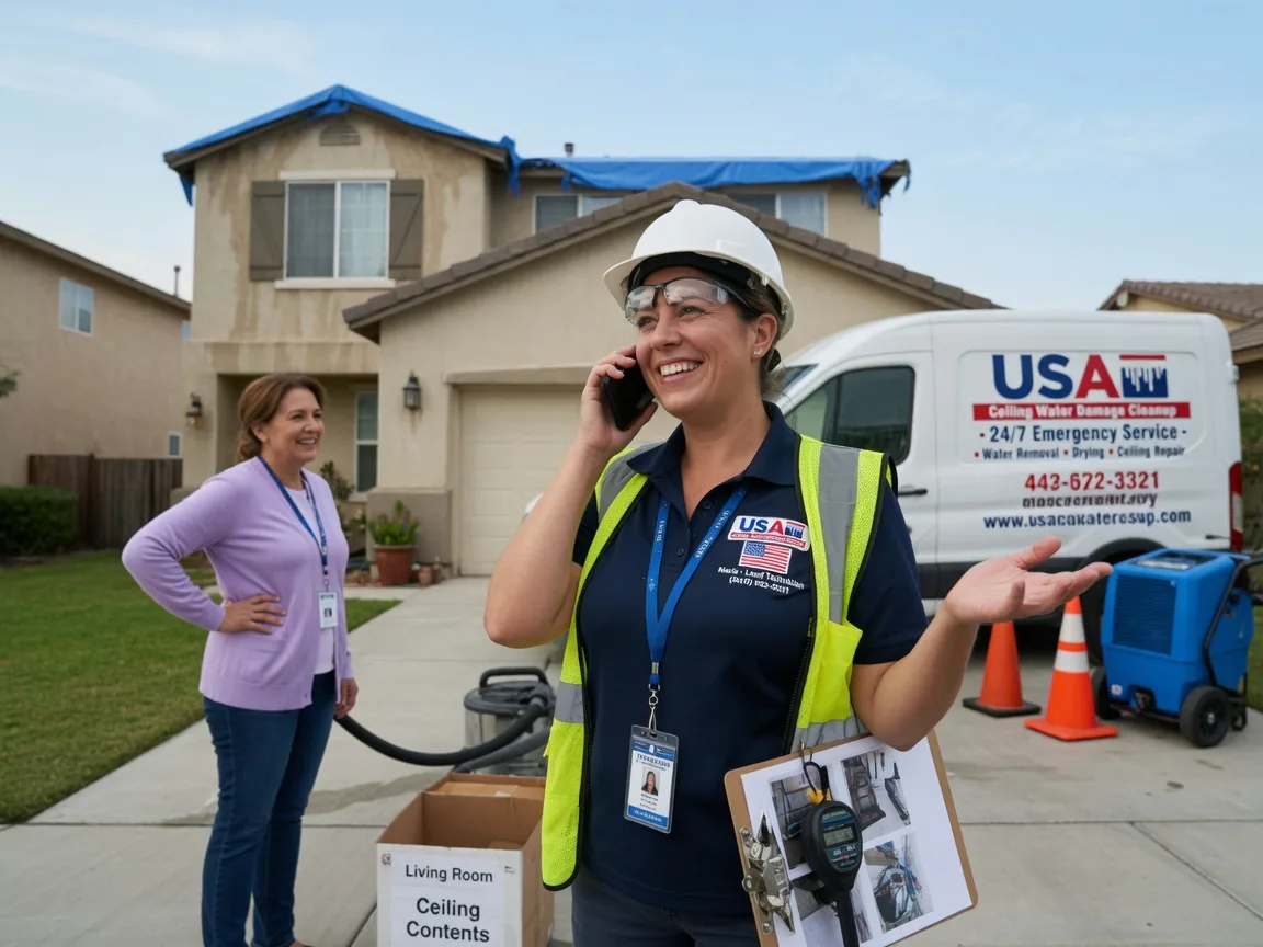 Ceiling Water Damage Restoration Ledbetter, TX FAQs